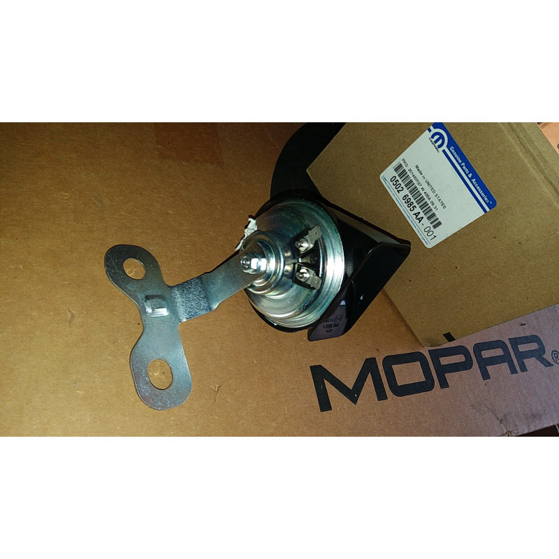 JEEP WRANGLER HORN AND BRACKET 2007-2018 05026985AA 05026485AA NEW