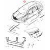CHRYSLER 200 DODGE LEFT ROOF MOLDING 2011-2014 0ZU59RXFAC NEW