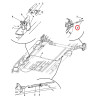 CHRYSLER TOWN COUNTRY VOYAGER DODGE GRAND CARAVAN REAR RIGHT HANDBRAKE PARKING CABLE 1996-2007 04683300AC NEW