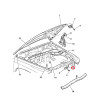 DODGE DURANGO DAKOTA HOOD LATCH RELEASE HANDLE CABLE 1997-2004 55256496AE NEW