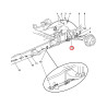 DODGE RAM 2500 3500 PARKING BRAKE CABLE 2000-2001 52009697AA NEW