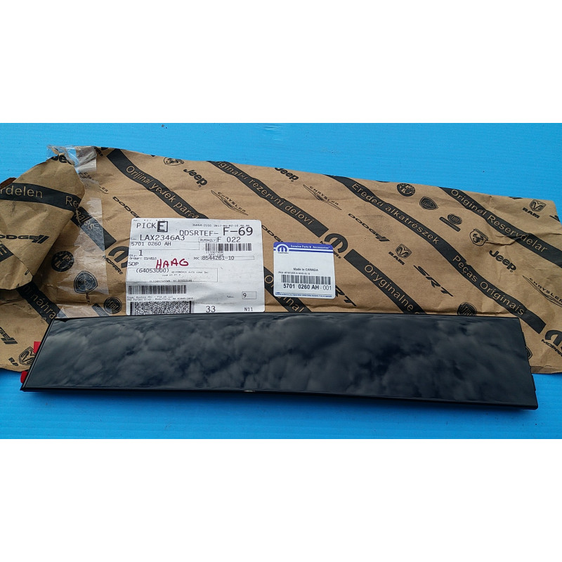 DODGE DURANGO REAR RIGHT DOOR APPLIQUE 2011-2019 57010260AH 57010260AF 57010260AG 55369482AA NEW