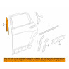 JEEP CHEROKEE REAR RIGHT DOOR WINDOW APPLIQUE B PILLAR MOLDING TRIM 2014-2018 68102576AC 68102576AA NEW