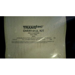 JEEP CHRYSLER DODGE PLYMOUTH 3-SPEED AUTO TRANS TRANSTEC OVERHAUL REBUILT KIT MRE-005 A904 A998 A999 TF6 12002CF 1972-1998