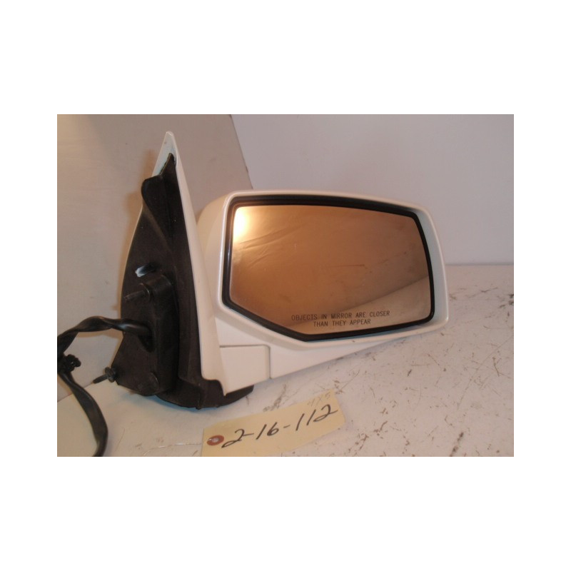 CADILLAC SRX RIGHT POWER HEATED MEMORY MIRROR WHITE 2004-2009 GM 10384131  9 PIN