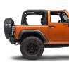 JEEP WRANGLER RedRock 4x4 Wrap Around Tail Light Guard  Stainless Steel 2007-2018 J100583 NEW