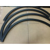 FORD F150 STAINLESS STEEL FENDER FLARES TRIM MATTE BLACK 2015-2017 Excluding Raptor T534751 NEW SET OF