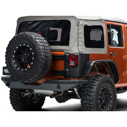 JEEP WRANGLER JK 4 DOOR Rugged Ridge Tall Body Armor Corner Guards  Black 2007-2018  J15413 11651 NEW SET PAIR