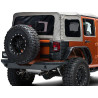 JEEP WRANGLER JK 4 DOOR Rugged Ridge Tall Body Armor Corner Guards  Black 2007-2018  J15413 11651 NEW SET PAIR