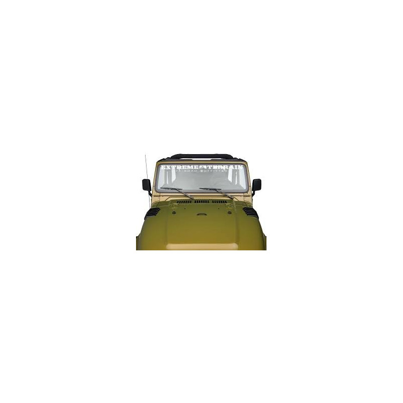 JEEP WRANGLER YJ & TJ XT HOOD VENT KIT 1987-2006 DAYSTAR J101400 D78KJ71042BK NEW SET PAIR
