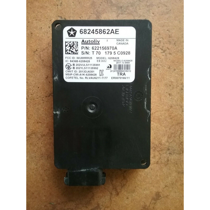 DODGE CHALLENGER BLIND SPOT MODULE SENSOR 2015-2019 68245862AE 622156970A