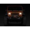 JEEP WRANGLER TJ JK AXIAL LED HALO HEADLIGHTS DRL & AMBER TURN SIGNALS 1997-2018 J108037 SET PAIR