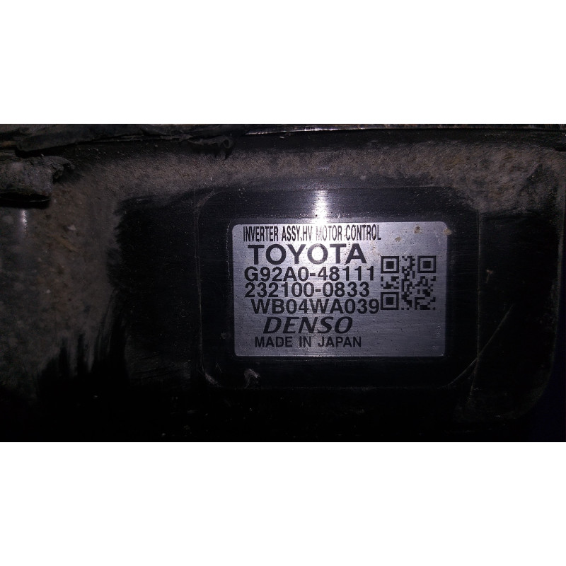LEXUS RX RX450H TOYOTA HIGHLANDER HYBRID INVERTER CONVERTER 2011-2014 G92A0-48111 G9270-48031