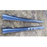 MERCEDES C CLASS W205 SIDE CHROME ROCKER PANEL SIDE SKIRT 2014-2018 LEFT 2056900740 RIGHT 2056900840 PRICE ONE SKIRT