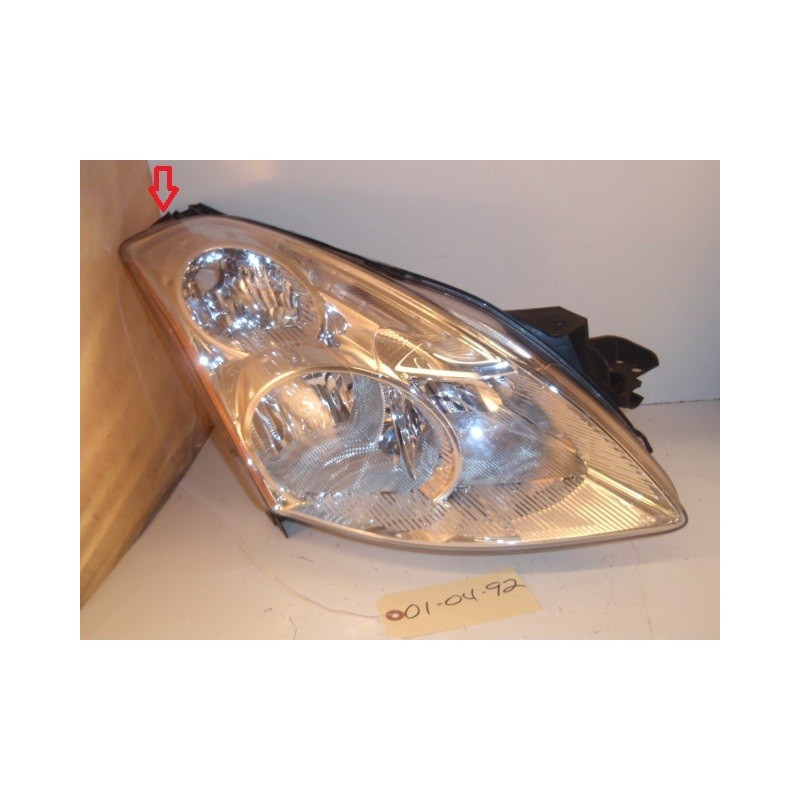26010-ZX20A Nissan Altima Right Xenon Headlight 2010-2012