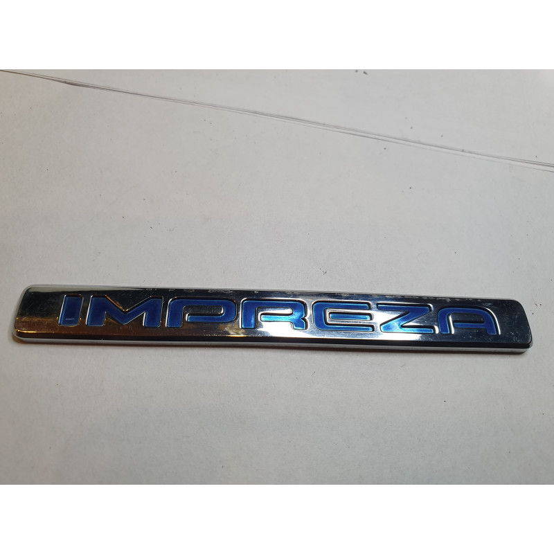 SUBARU IMPREZA REAR TRUNK NAME PLATE 2002-2004 93073-FE120