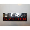 DODGE RAM HEMI 5.7L LITER NAME PLATE LOGO EMBLEM 2011-2018 68149700AA