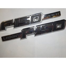 FORD F150 LARIAT LOGO EMBLEM NAME PLATE LEFT RIGHT 2009-2014 DL3J-16B114-AA DL3J-16B115-AA PRICE ONE SIDE