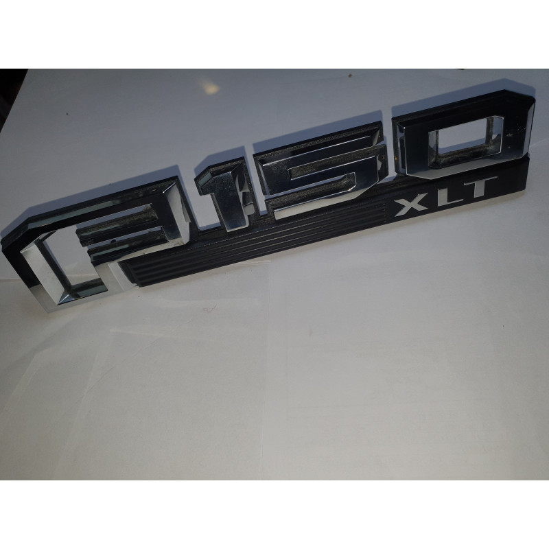 FORD F150 XLT FENDER LOGO EMBLEM NAME PLATE 2015-2017 FL34-16B114-A