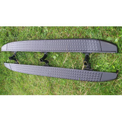 DODGE DURANGO CHRYSLER ASPEN RUNNING BOARDS STEPS BARS 2004-2009 82208656 656201-5HP06TR LEFT RIGHT PAIR