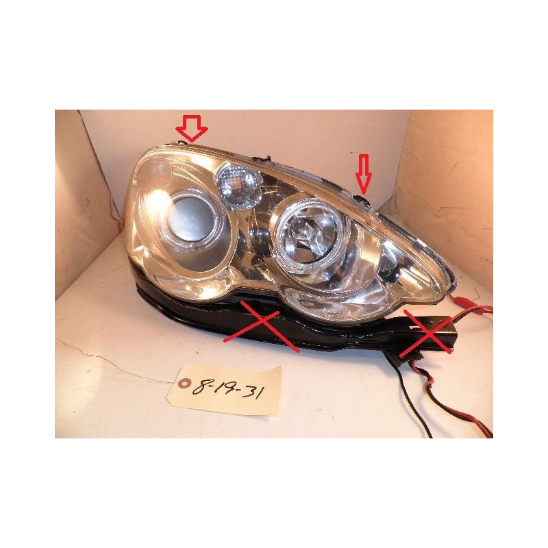 Acura RSX Right Headlight 2002-2004