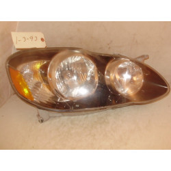 Toyota Corolla Right Headlight 2003-2008