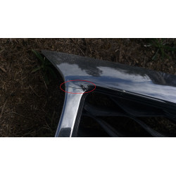 INFINITI QX80 CHROME CAMERA GRILL 2015-2017 62310-5ZA0A 62310-5ZH0A 623105ZA1A 623105ZH1A