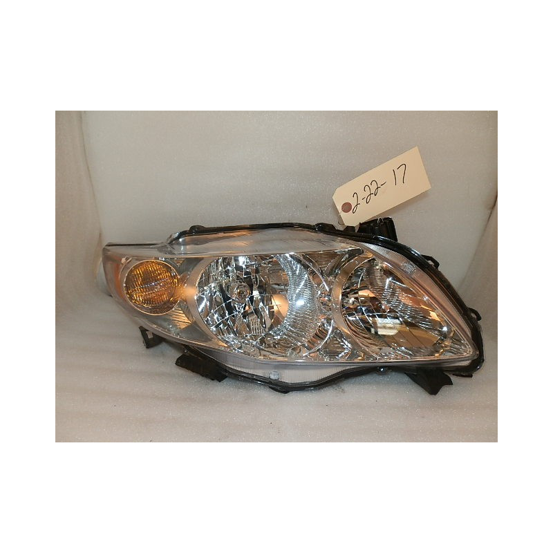 Toyota Corolla Right Headlight 2009-2011