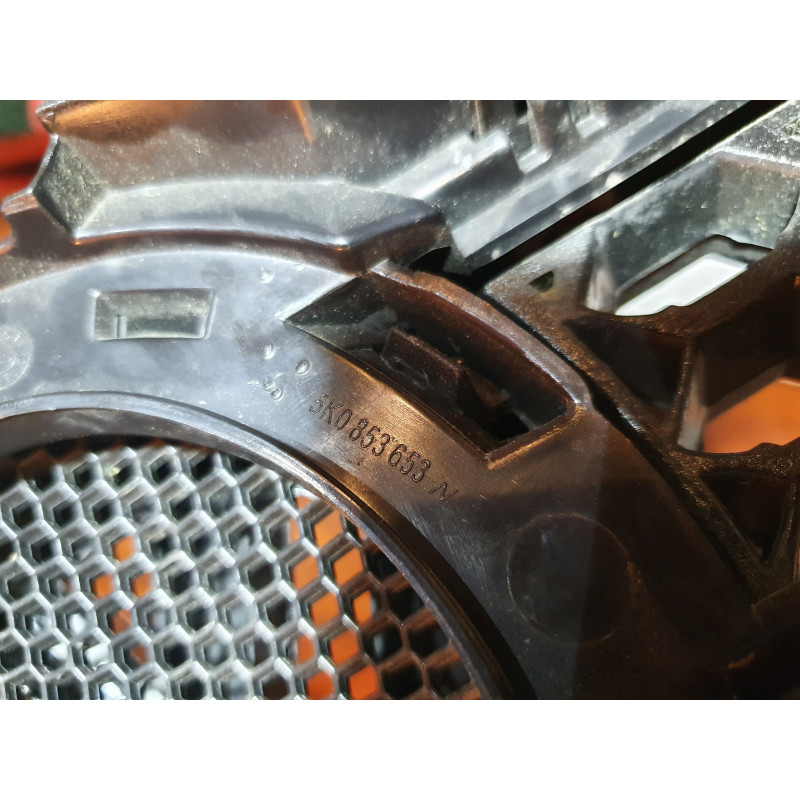 VOLKSWAGEN GOLF GTI VI GRILL 2009-2013 5K0853653N 5K0853651A
