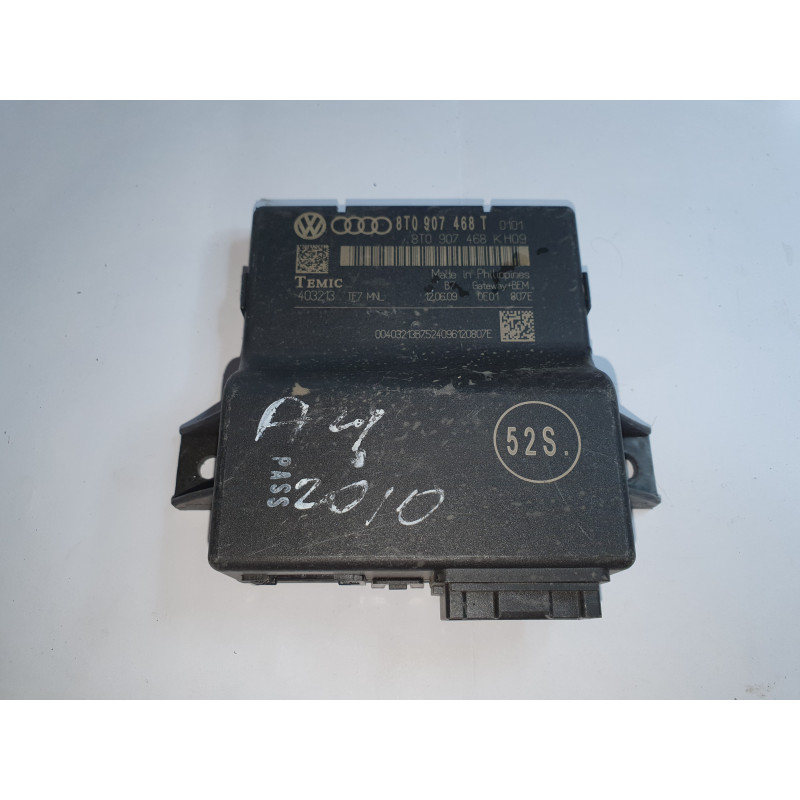 AUDI A5 A4 S5 Q5 S4 B8 GATEWAY CONTROL MODULE 2009-2012 8T0907468T 8T0907468K