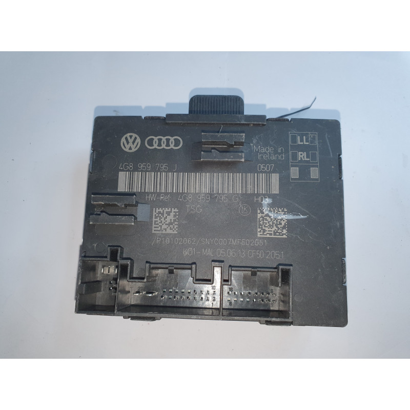 AUDI A6 A7 C7 REAR DOOR WINDOW CONTROL MODULE 2012-2017 4G8959795J 4G8959795G