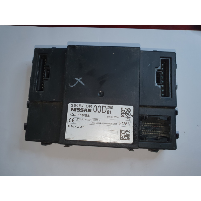 NISSAN QASHQAI X-TRAIL 1.5L DIESEL DCI CONTINENTAL BODY BCM ECU CONTROL MODULE 2010-2013 284B2-BR00D 284B2