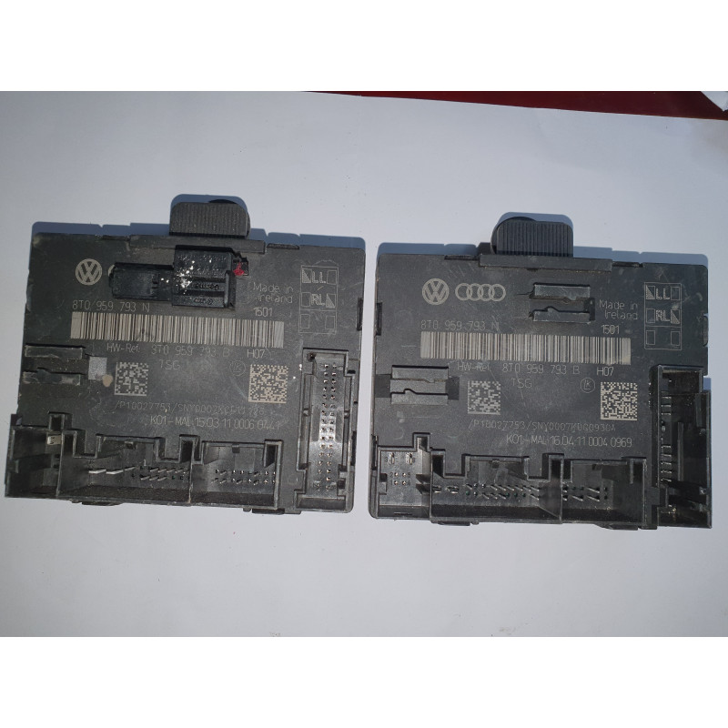 AUDI A4 A5 S4 S5 B8 FRONT LEFT DOOR CONTROL MODULE 2009-2016 8T0959793N 8T0959793B