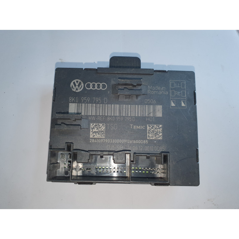 AUDI A4 Q5 B8 LEFT REAR DOOR CONTROL MODULE 2012-2017 8K0959795D
