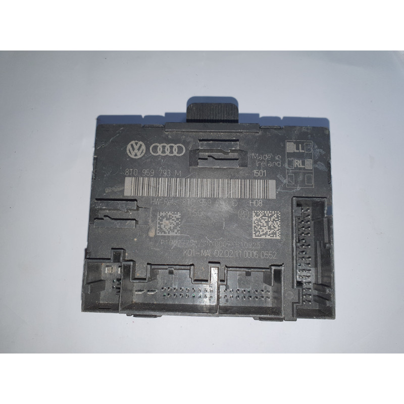 AUDI A4 S4 A5 S5 FRONT LEFT DOOR CONTROL MODULE 2009-2012 8T0959793M 8T0959793D