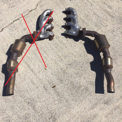 12610774 Chevrolet Camaro Right Exhaust Manifold Catalytic Converter