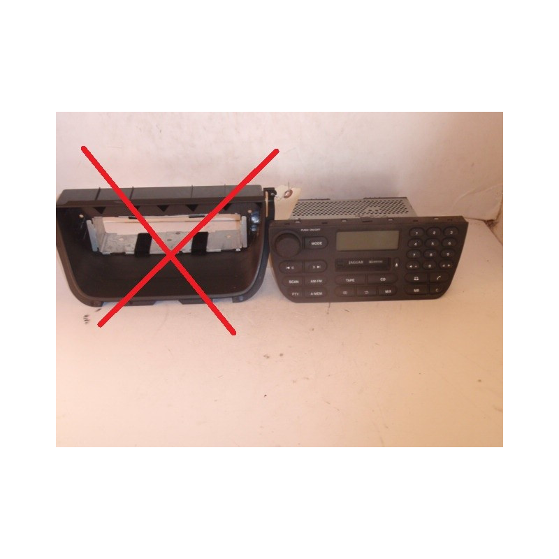LNF4100AA Jaguar XJ8 Cassette Player Radio with Phone 1997-2003