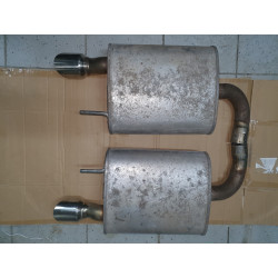 FORD MUSTANG ECOBOOST 2.3L EXHAUST MUFFLERS LEFT RIGHT 2015-2017 FR33-5G213 SET PAIR