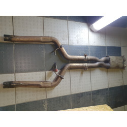 MASERATI GRANTURISMO QUATTROPORTE 4.2L M139 CENTER EXHAUST MUFFLER 2006-2011 228235 2048508001
