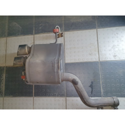 MASERATI GRANTURISMO 4.2L M145 REAR RIGHT EXHAUST MUFFLER 2008-2010 237723 E4043202