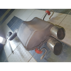 MASERATI GRANTURISMO QUATTROPORTE 4.2L M145 REAR LEFT EXHAUST MUFFLER 2008-2010 237724 E4043201