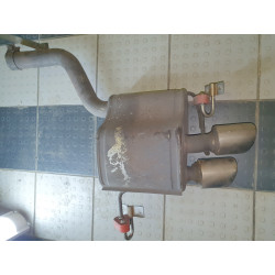 MASERATI GRANTURISMO QUATTROPORTE 4.2L M145 REAR LEFT EXHAUST MUFFLER 2008-2010 237724 E4043201