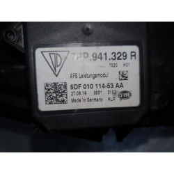 PORSCHE CAYENNE 958 RIGHT XENON AFS HEADLIGHT 2014-2017 7P5941752F 7P5.941.752.F 7PP941329R 5DV009932-00