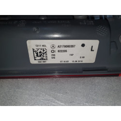 MERCEDES S 63 AMG COUPE W217 C217 LEFT LED INNER TRUNK TAIL LAMP 2015-2019 2179060357 USA