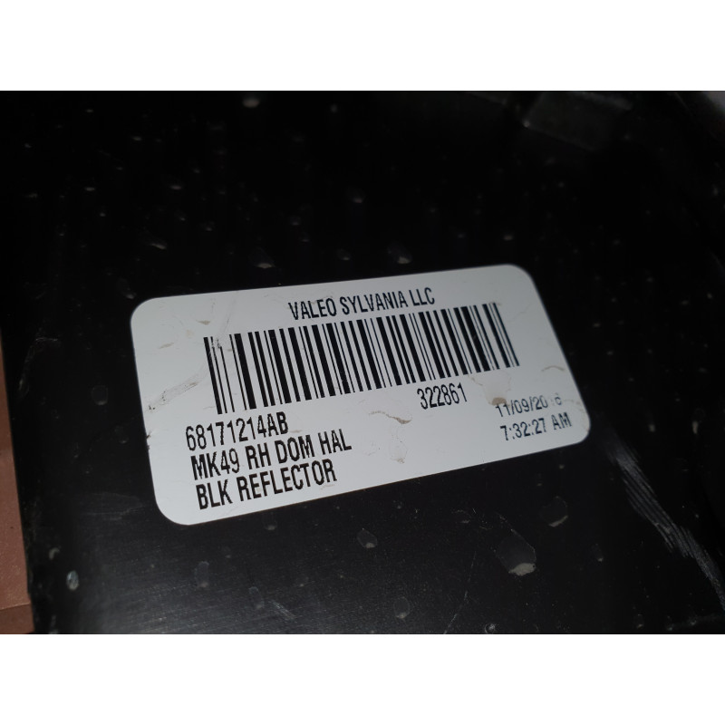 JEEP COMPASS RIGHT HALOGEN HEADLIGHT 2013-2016 68171214AB USA