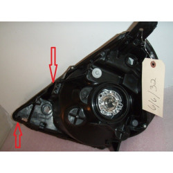 33101-SLN-A01ZC Honda Fit Right Headlight 2007-2008