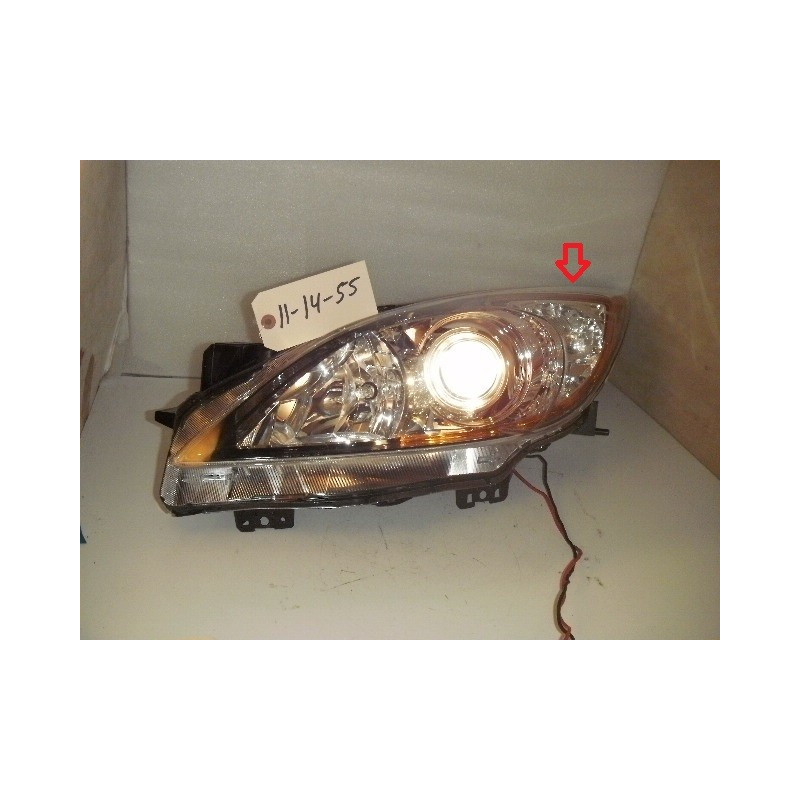 Mazda 3 Left Headlight 2010-2011