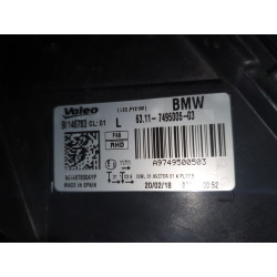 BMW X1 F48 LEFT FULL LED HEADLIGHT 2015-2017 7495005 63117495005 63.11-7495005-03 6311-7495005