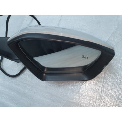 SKODA SUPER B RIGHT BLIND SPOT AUTO DIM MIRROR 2016-2019 3V0857538A 1616266476 3V2857408 15+2 WIRES