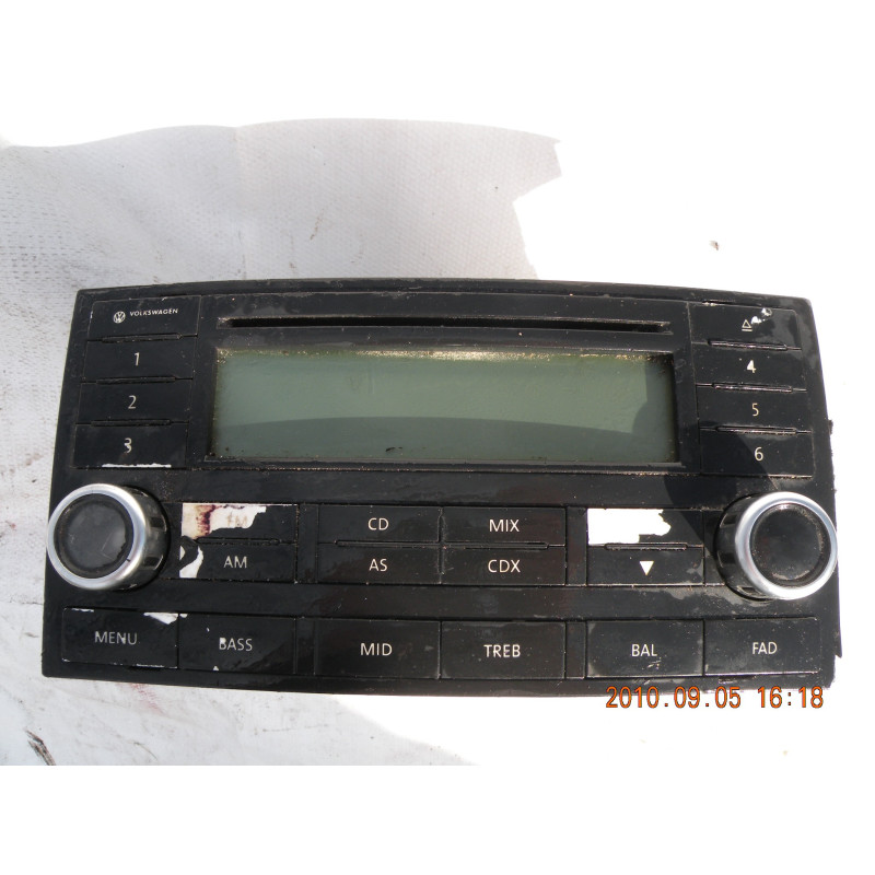 Volkswagen Touareg CD Radio 2003-2008